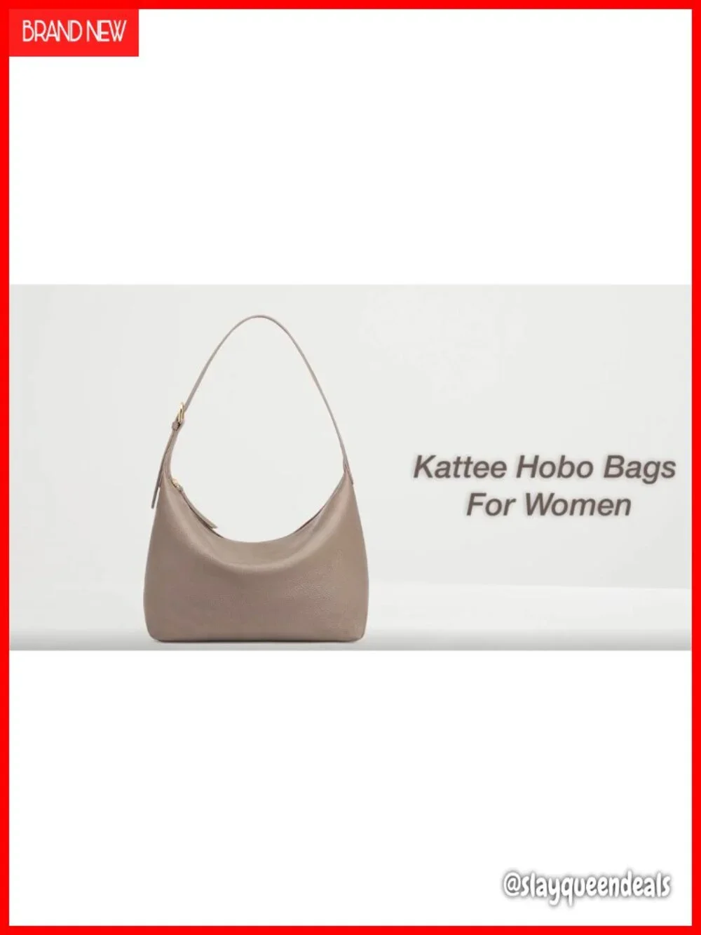 Genuine Leather Hobo Bag Crossbody Purse Medium Shoulder Handbag Work Travel